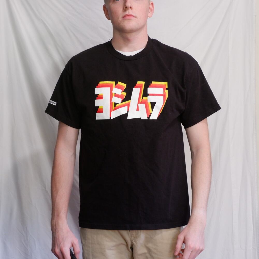 Yoshimura Japan Y2K Graphic T-Shirt Black Large Moto Streetwear Tee